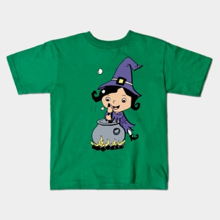 Cooking Witch Kids T-Shirt